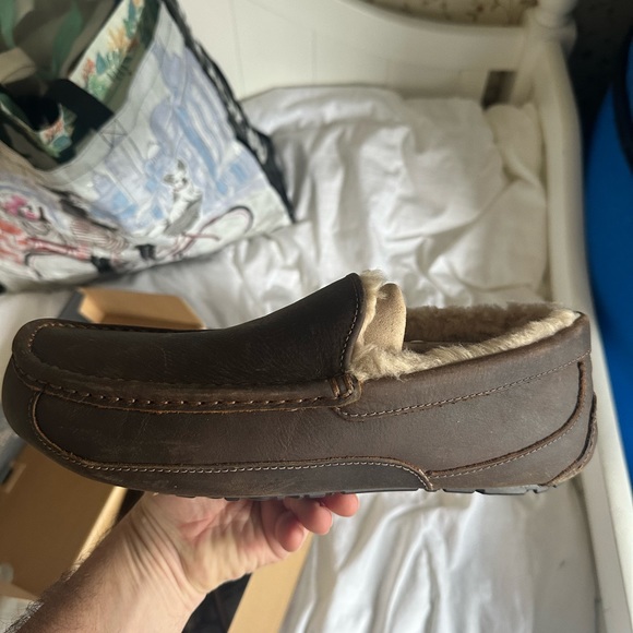 Men’s Ascot Leather Slipper Brand new